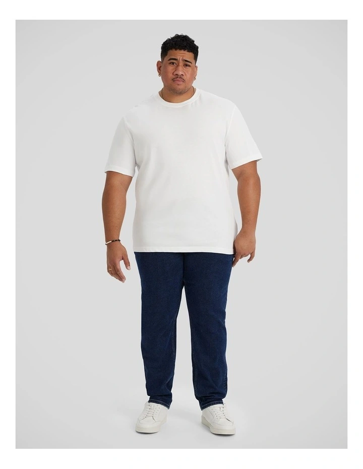 Ronnie Tapered Fit Jeans in Indigo image 4