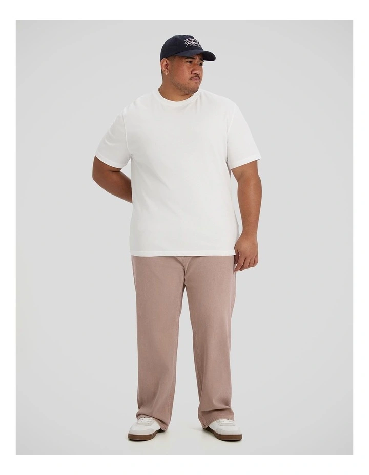 Denzel Relaxed Fit Jean in Taupe image 4