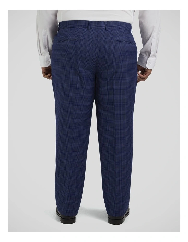 Myles Check Dress Pant in Royal Blue image 2