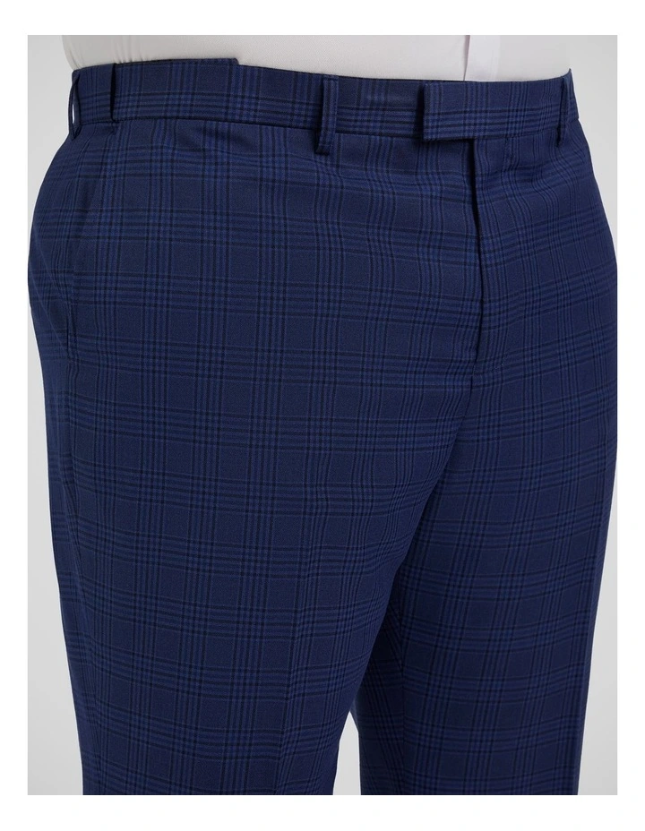 Myles Check Dress Pant in Royal Blue image 3