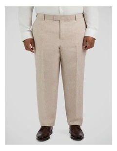 Matteo Linen Dress Pants in Natural