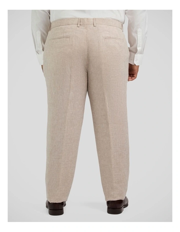 Matteo Linen Dress Pants in Natural image 2