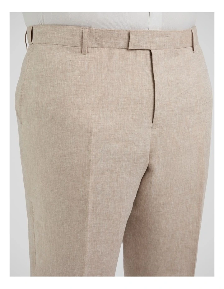 Matteo Linen Dress Pants in Natural image 3