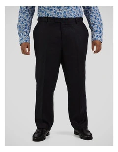Matteo Linen Dress Pants in Navy