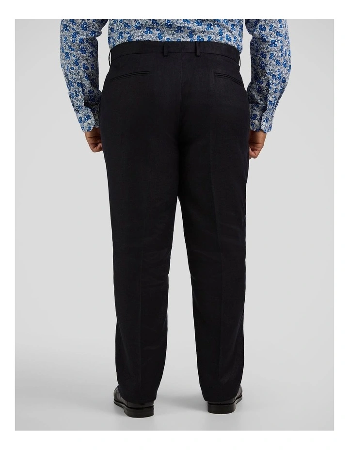 Matteo Linen Dress Pants in Navy image 2
