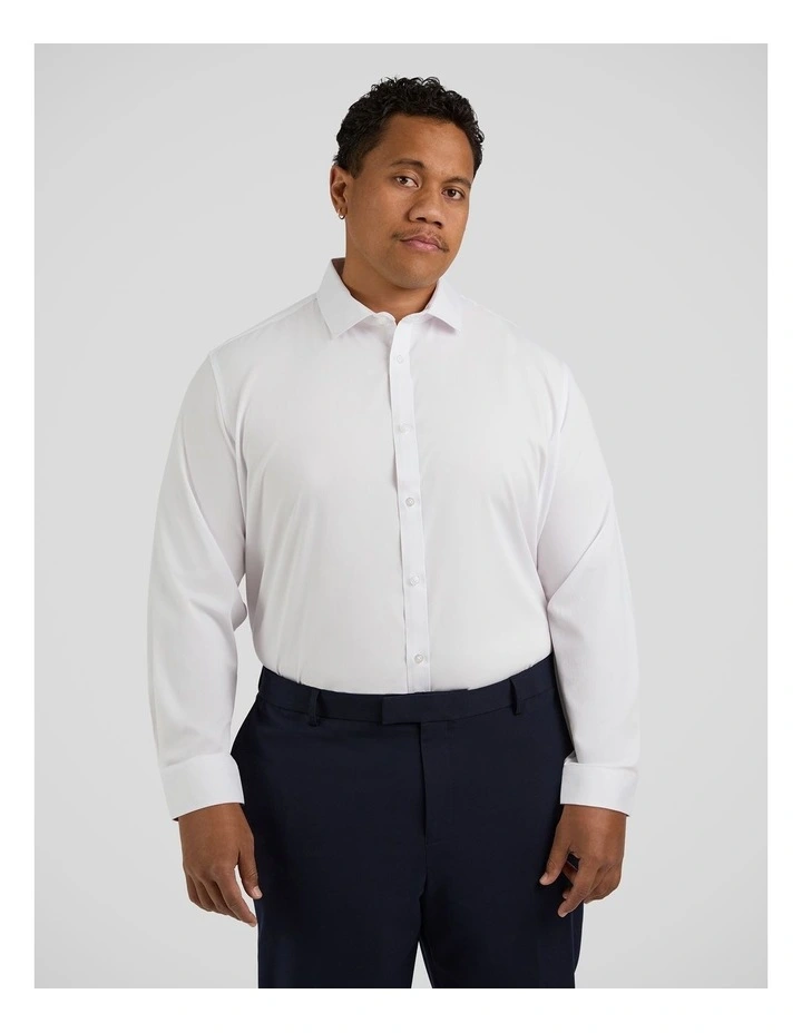 Atlas Modal Dress Shirt in White image 1