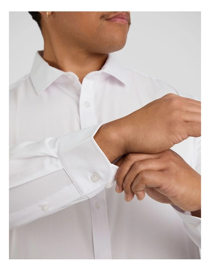 Atlas Modal Dress Shirt in White image 5