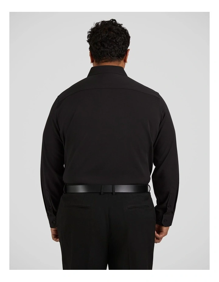 Atlas Modal Dress Shirt in Black image 2