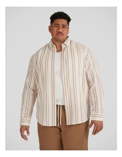 Venice Stripe Shirt in White