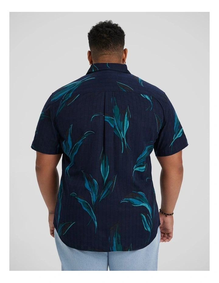 Montpellier Print Shirt in Dark Blue image 2
