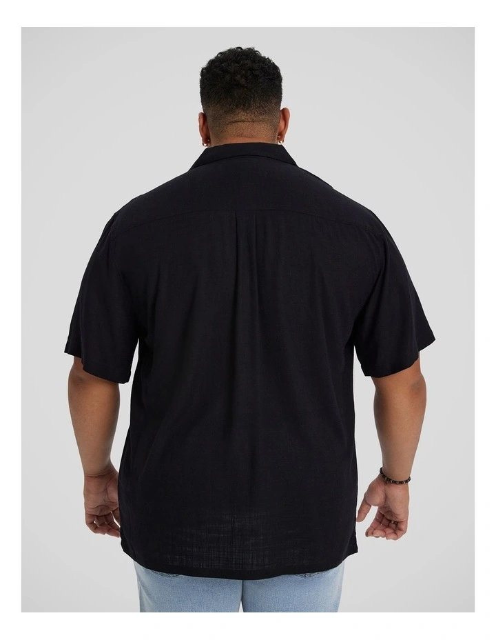 Bondi Relaxed Fit Shirt in Black image 2