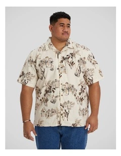 Casablanca Relaxed Fit Shirt in Ecru