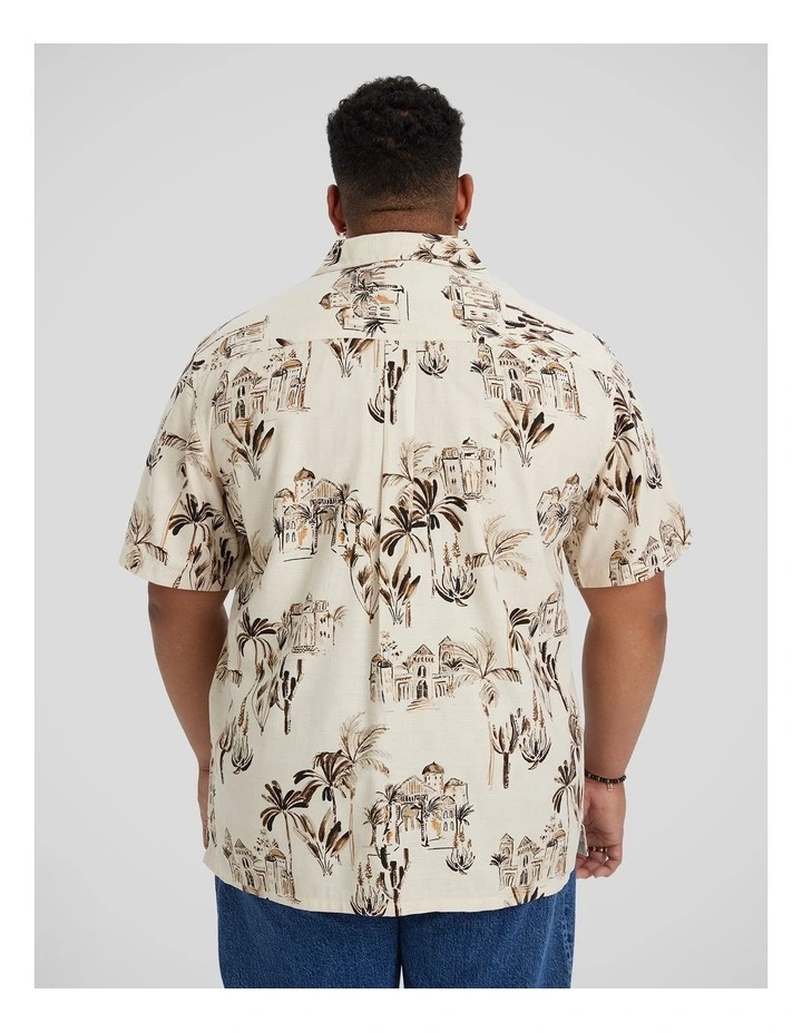 Casablanca Relaxed Fit Shirt in Ecru image 2