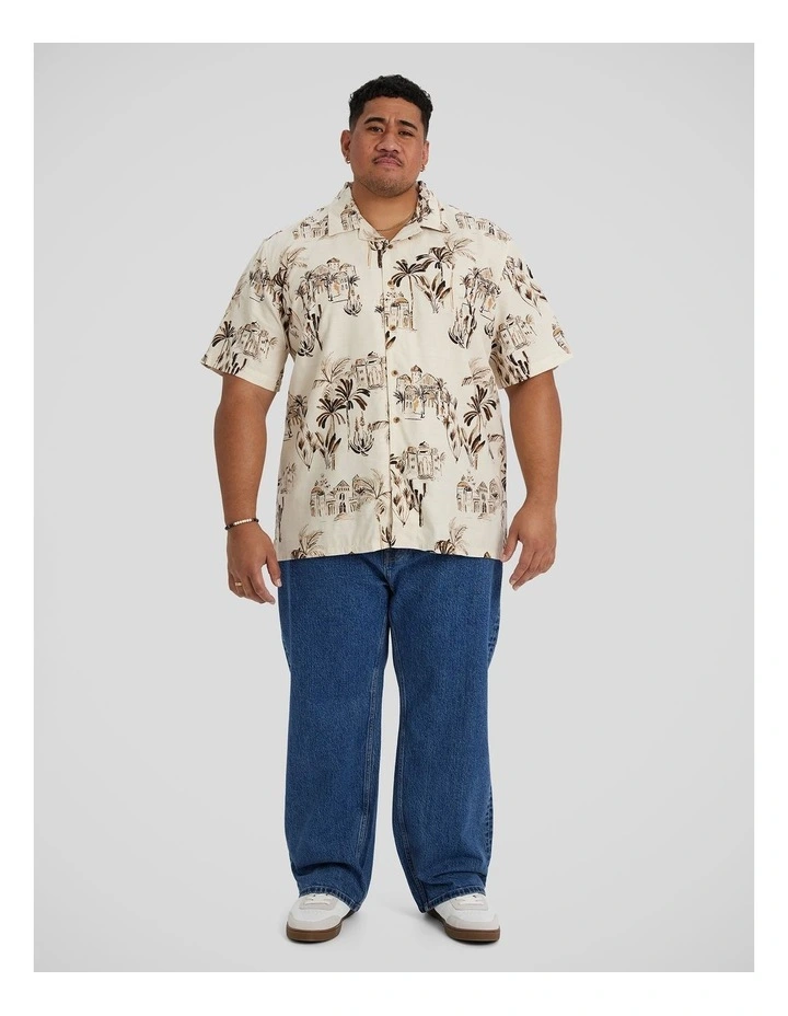 Casablanca Relaxed Fit Shirt in Ecru image 4