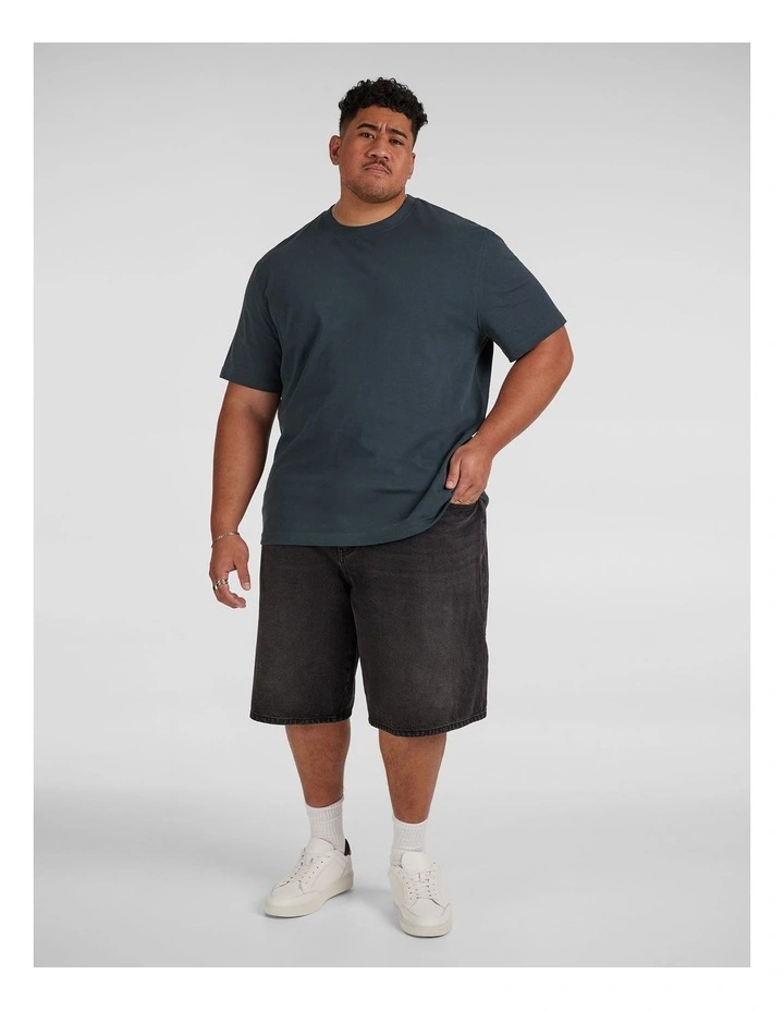 Classic Heavyweight Tee in Peacock image 4