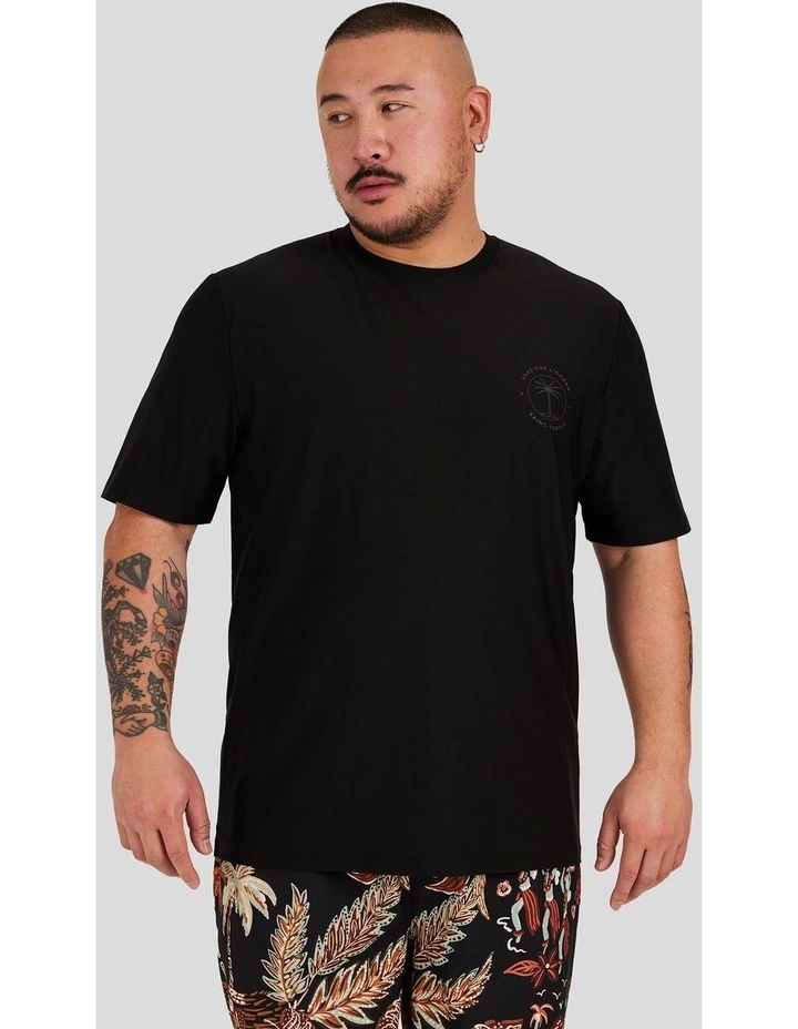 Swim Surf Tee in Black image 1