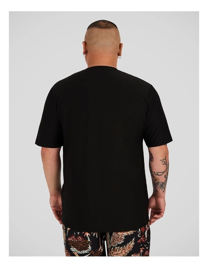 Swim Surf Tee in Black image 2