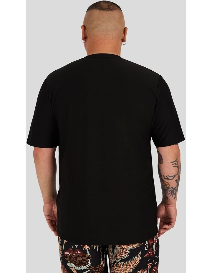 Swim Surf Tee in Black image 2