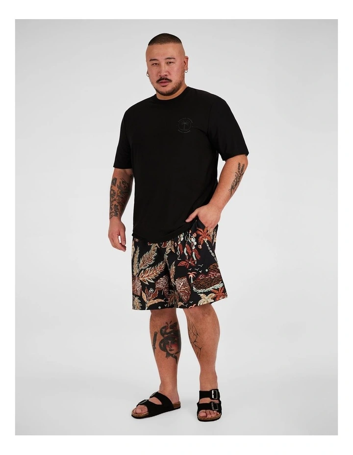 Swim Surf Tee in Black image 4