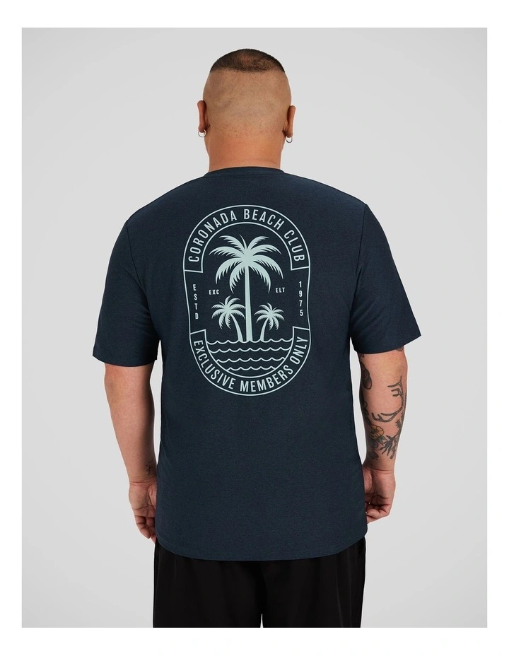Swim Surf Tee in Navy image 1