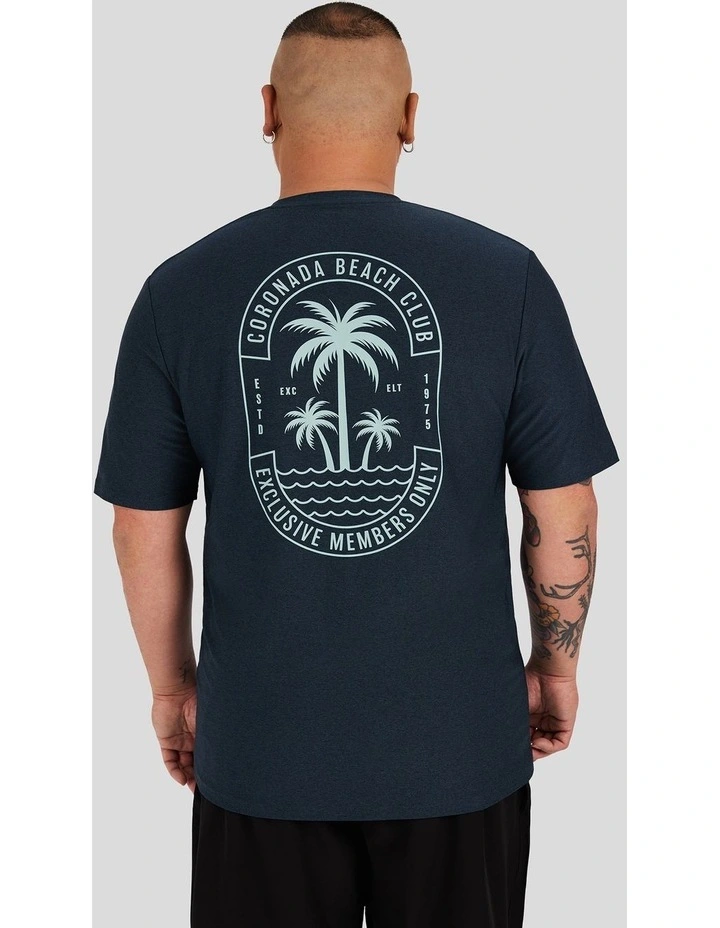 Swim Surf Tee in Navy image 1