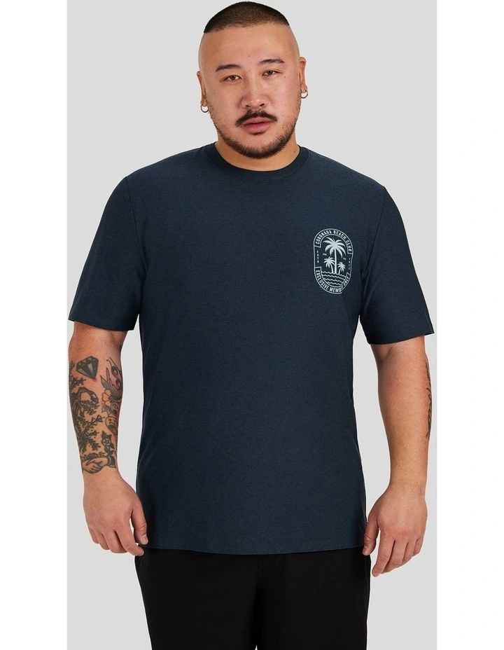Swim Surf Tee in Navy image 2