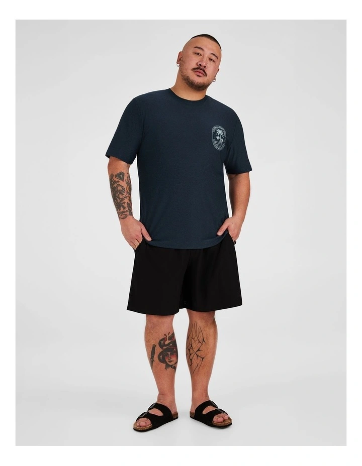 Swim Surf Tee in Navy image 4