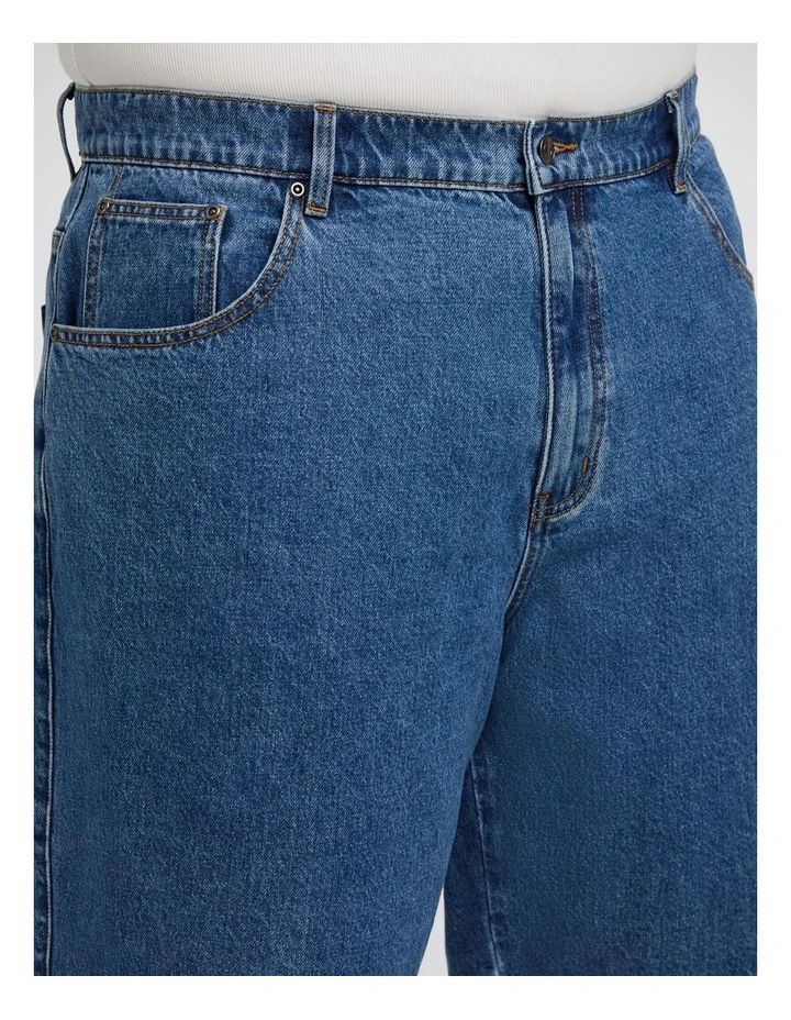 Jake Baggy Denim in Mid Wash image 3