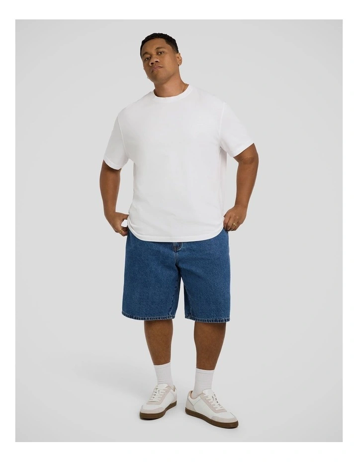 Jake Baggy Denim in Mid Wash image 4
