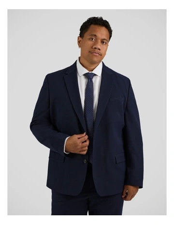 Tanner Stretch Suit Jacket in Navy