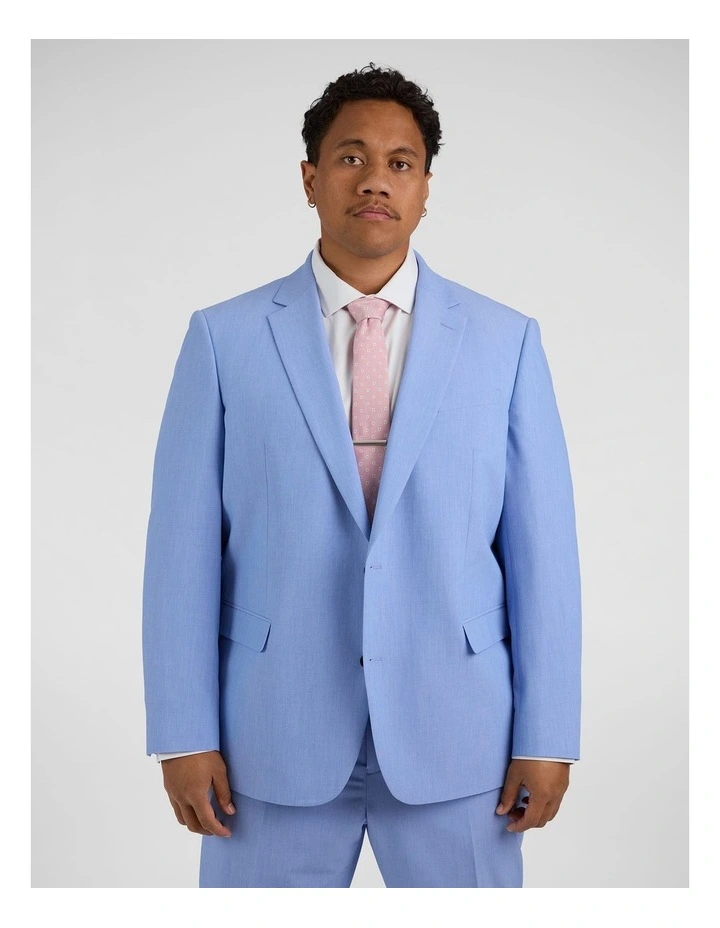 Moore Hyperstrertch Suit Jacket in Light Blue image 1