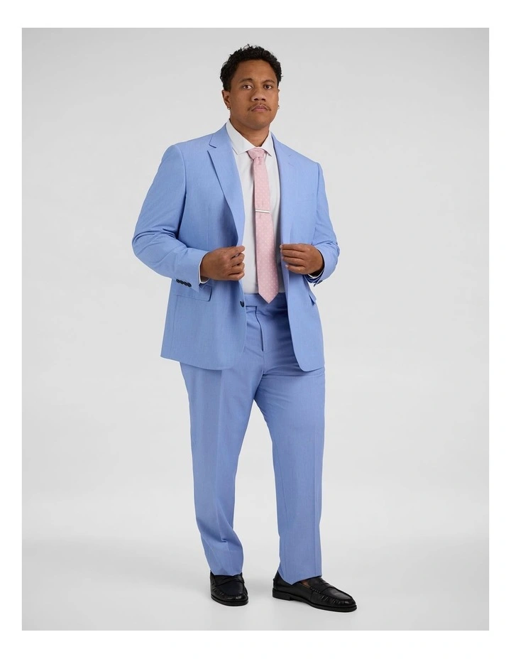 Moore Hyperstrertch Suit Jacket in Light Blue image 4