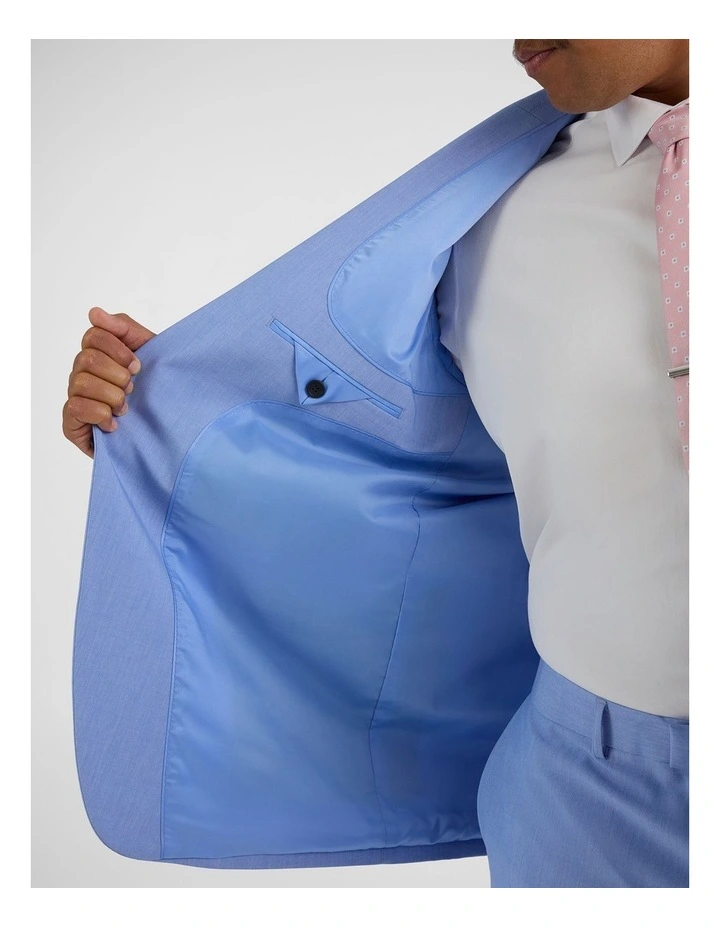 Moore Hyperstrertch Suit Jacket in Light Blue image 5