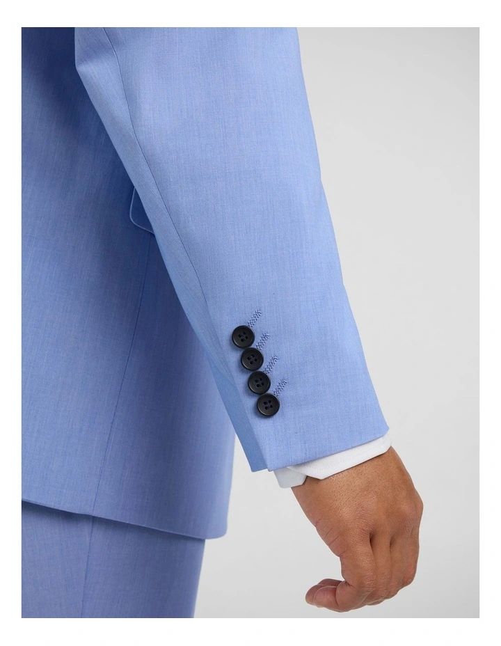 Moore Hyperstrertch Suit Jacket in Light Blue image 6