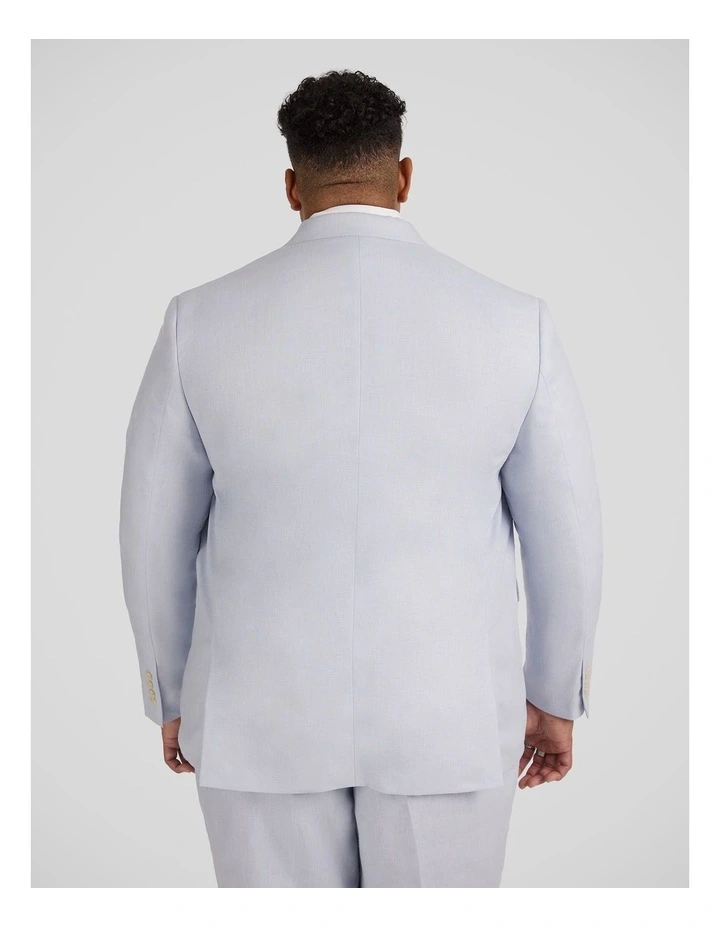 Matteo Linen Suit Jacket in Sky image 2