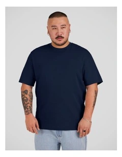 Classic Heavy Weight Tee in Navy