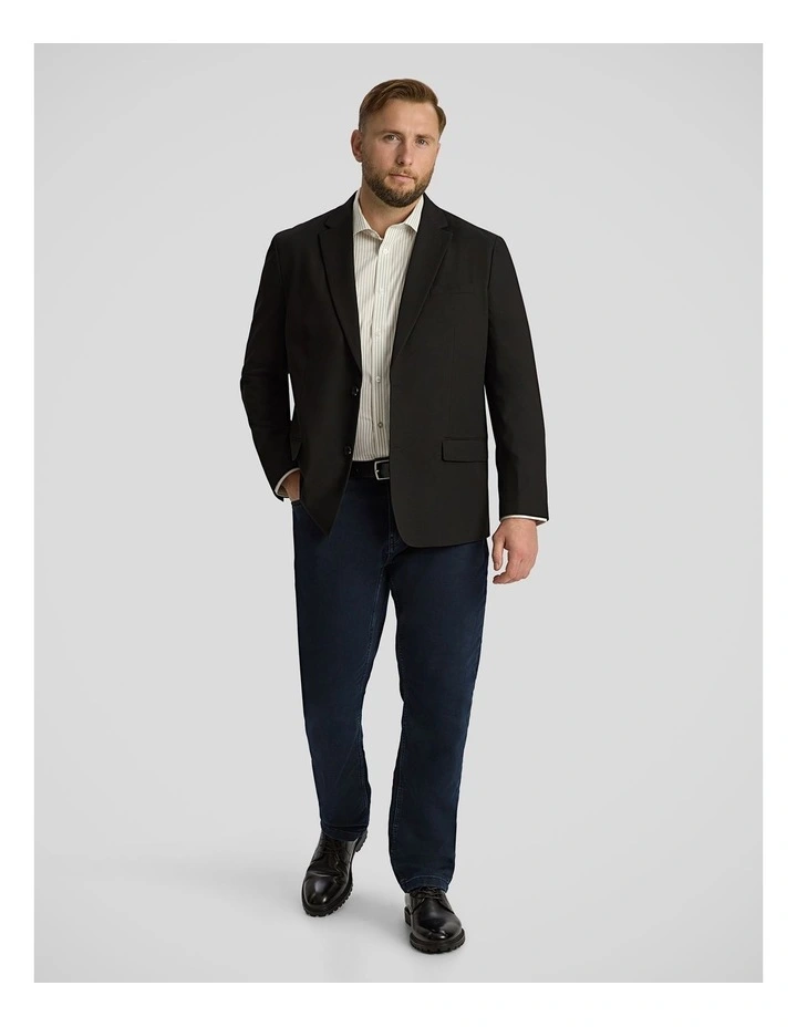 Harvey Commuter Blazer in Black image 4