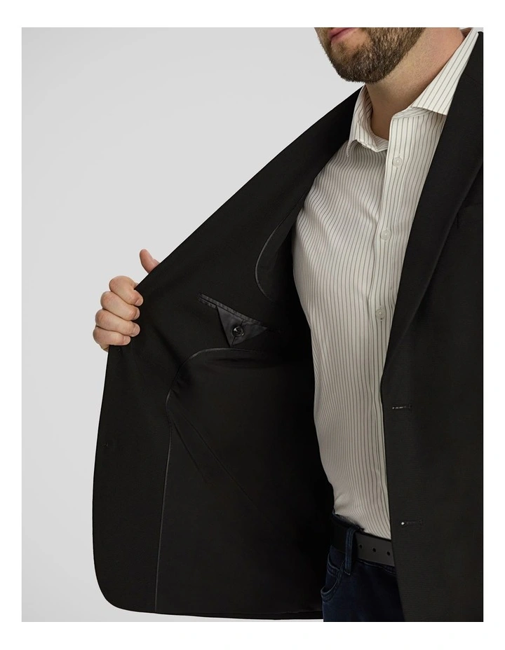 Harvey Commuter Blazer in Black image 6