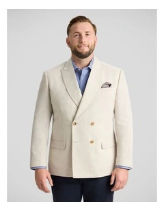 Kent Double Breasted Blazer in Champagne