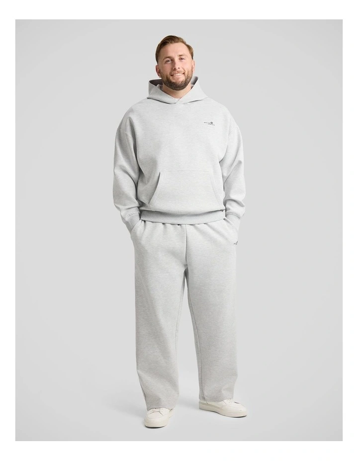 Tech Straight Track Pant in Grey Marle image 4