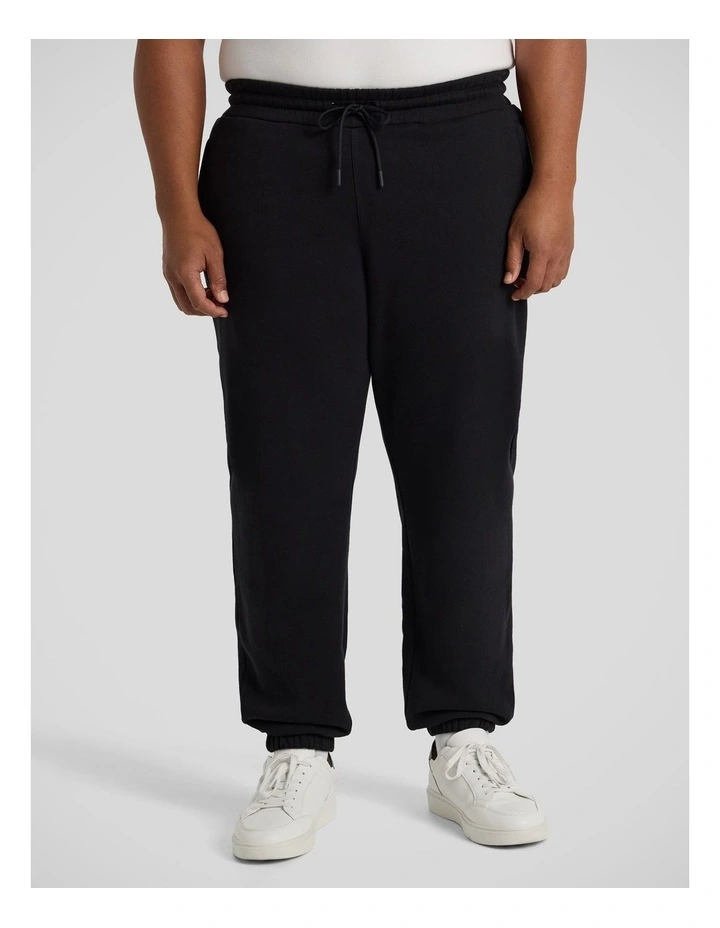 Essential Jogger Track Pant in Black image 1