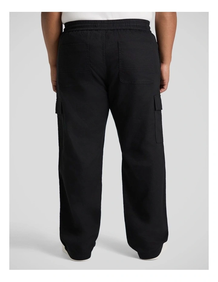 Nate Cargo Pant in Black image 2