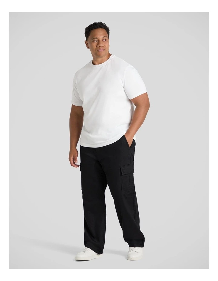 Nate Cargo Pant in Black image 4
