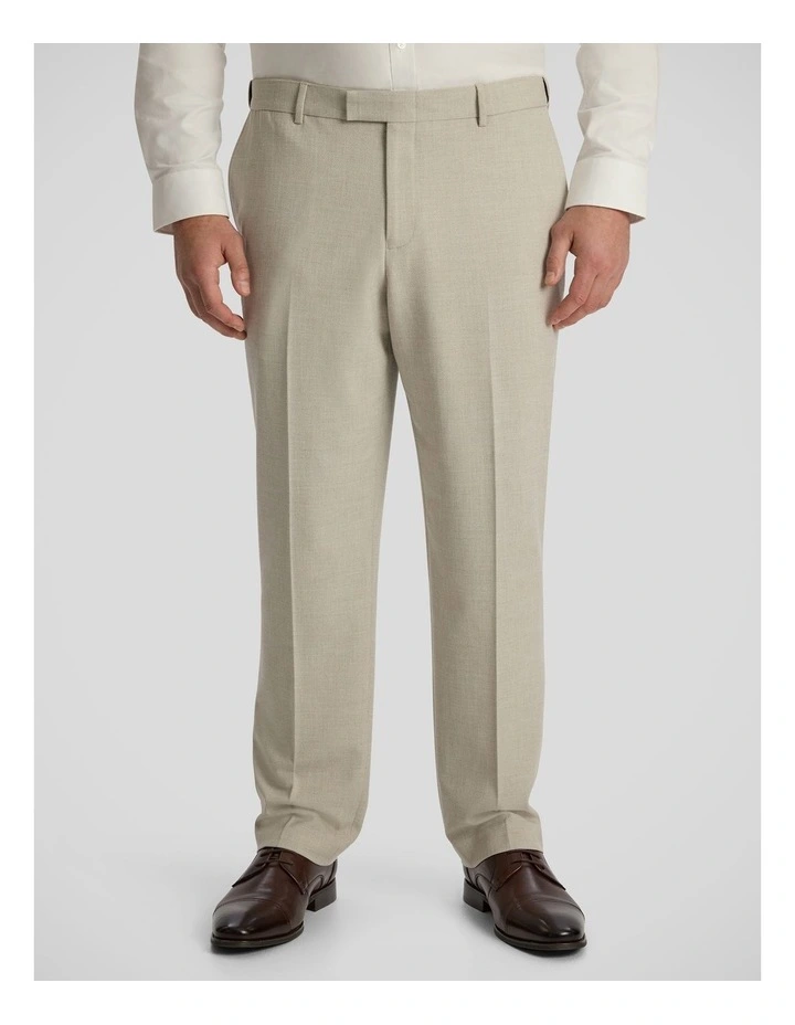 Enzo Textured Suit Pant in Stone image 1