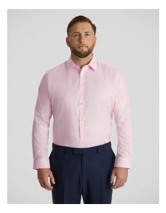 Coolmax Stretch Dress Shirt in Pink