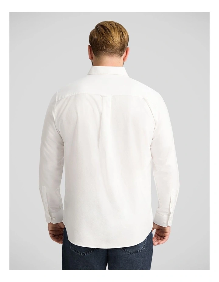 Classic Oxford Shirt in White image 2