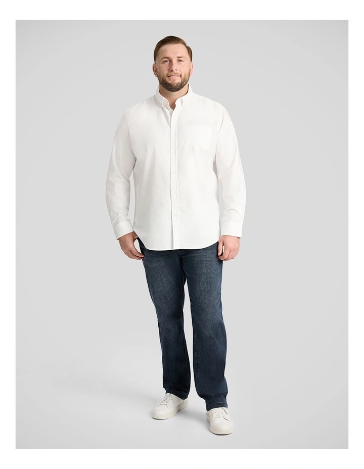 Classic Oxford Shirt in White image 4