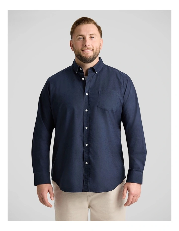 Classic Oxford Shirt in Navy image 1