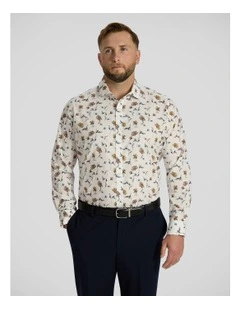 Carter Floral Shirt in White