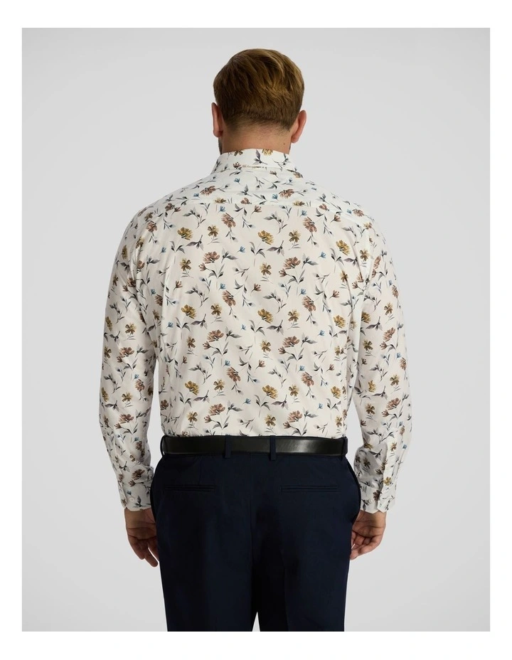 Carter Floral Shirt in White image 2